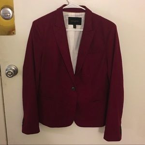 Maroon Banana Republic Blazer